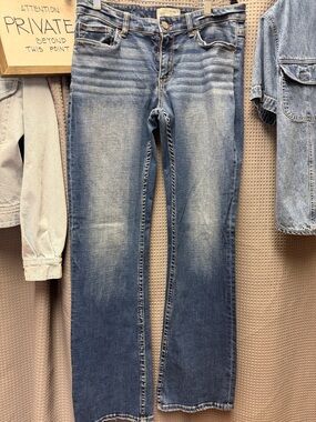 BKE Women's Boot Cut Jeans - Light Blue Wash